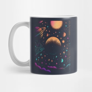 Abstract planets Mug